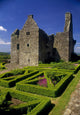A Garden In Front Of Tully Castle Near The Village Of Blancey Wall Mural