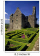 A Garden In Front Of Tully Castle Near The Village Of Blancey Wall Mural