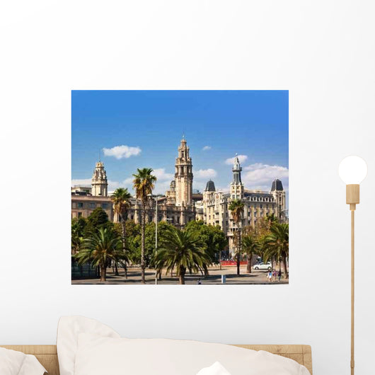 Plaza D'antonio Lopez Wall Decal Design 2