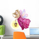 Lantern Holding Fairy Child Wall Decal