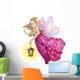 Lantern Holding Fairy Child Wall Decal