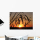 Sunset Field Wall Decal Design 2