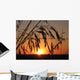 Sunset Field Wall Decal Design 2