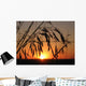Sunset Field Wall Decal Design 2