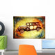 Old Classic Car Retro Wall Decal