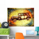 Old Classic Car Retro Wall Decal