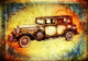 Old Classic Car Retro Wall Decal