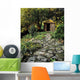 Gazebo And Path, Ballinlough Castle, Co Westmeath, Ireland Wall Mural