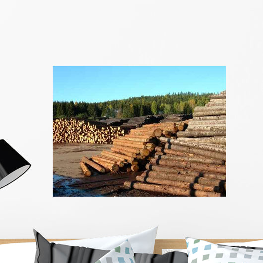 Lumber Wall Decal Design 2