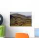High Angle View Of A House, County Wicklow, Republic Of Ireland Wall Mural
