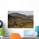 High Angle View Of A House, County Wicklow, Republic Of Ireland Wall Mural