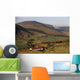 High Angle View Of A House, County Wicklow, Republic Of Ireland Wall Mural