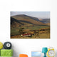 High Angle View Of A House, County Wicklow, Republic Of Ireland Wall Mural