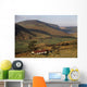 High Angle View Of A House, County Wicklow, Republic Of Ireland Wall Mural