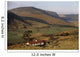 High Angle View Of A House, County Wicklow, Republic Of Ireland Wall Mural