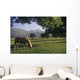 Horse Grazing On A Landscape Wall Mural