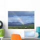 Rainbow Over Mountains Wall Mural