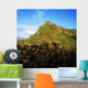 Basalt Rock Formations Near A Mountain Wall Mural