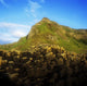Basalt Rock Formations Near A Mountain Wall Mural