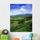 High Angle View Of Fields On A Landscape Wall Mural