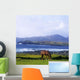 Horse Grazing In A Field Wall Mural