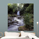 Waterfall In A Forest Wall Mural