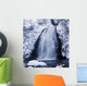 Low Angle View Of A Waterfall Wall Mural