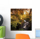Flowing Water Through A Forest Wall Mural