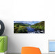 High Angle View Of A Waterfall Wall Mural