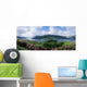Boat In A River, Killary Harbor, County Galway, Republic Of Ireland Wall Mural