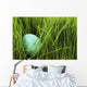 Speckled Egg In The Grass Wall Mural