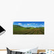 Cut Turf On A Landscape, Connemara, County Galway, Republic Of Ireland Wall Mural