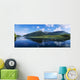 Three People On A Boat In The Lake Wall Mural