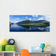 Three People On A Boat In The Lake Wall Mural