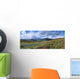 Road Through A Mountain Range, County Wicklow, Republic Of Ireland Wall Mural