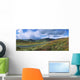 Road Through A Mountain Range, County Wicklow, Republic Of Ireland Wall Mural