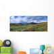 Road Through A Mountain Range, County Wicklow, Republic Of Ireland Wall Mural