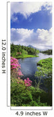 River Leading To A Mountain Wall Mural