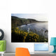 Wildflowers At The Coast, County Antrim, Northern Ireland Wall Mural