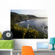 Wildflowers At The Coast, County Antrim, Northern Ireland Wall Mural