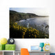 Wildflowers At The Coast, County Antrim, Northern Ireland Wall Mural