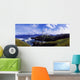 Waves Breaking On The Coast With A Light House In Background Wall Mural