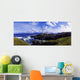 Waves Breaking On The Coast With A Light House In Background Wall Mural