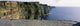 Panoramic View Of Cliffs Wall Mural