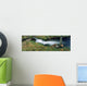 High Angle View Of A River In A Forest, Republic Of Ireland Wall Mural