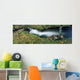 High Angle View Of A River In A Forest, Republic Of Ireland Wall Mural