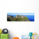 Castle On A Cliff, Dunluce Castle, County Antrim, Northern Ireland Wall Mural