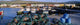 Fishing Boat Moored At A Harbor Wall Mural