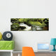 River Flowing Through A Forest Wall Mural