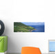 High Angle View Of A Coastline Wall Mural